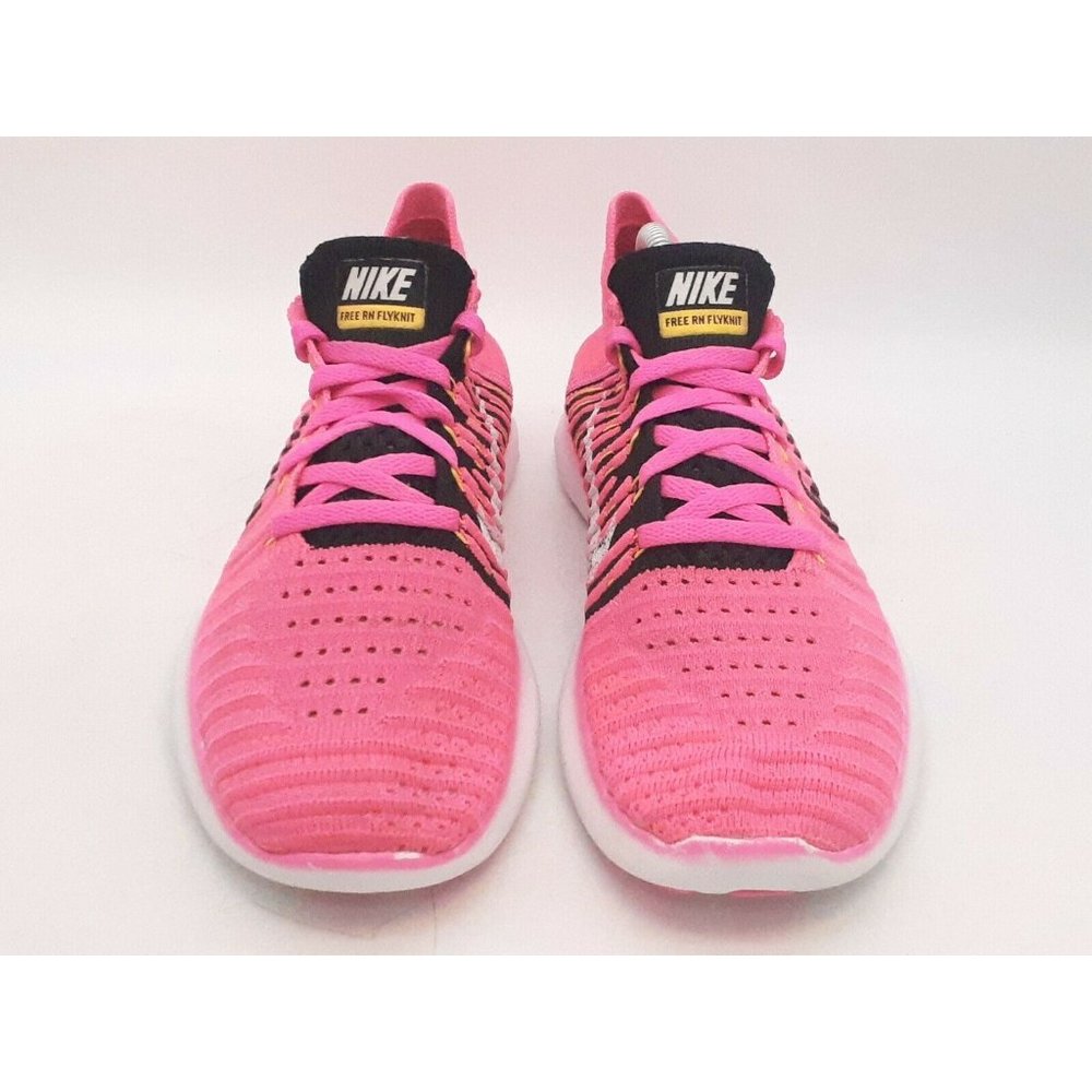 NIKE Womens Free Flyknit Running Shoes US 8 M Pink_3